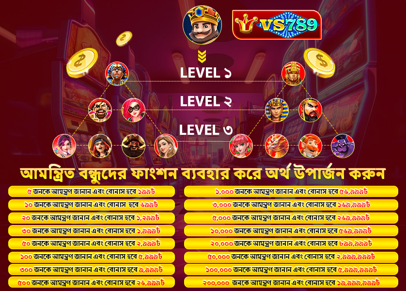 vs789 invitation bonus